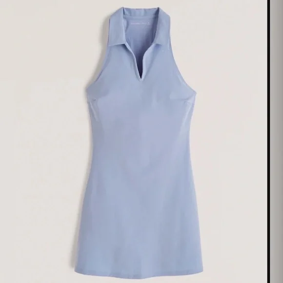 Abercrombie & Fitch Light Blue Mini Dress - Picture 1 of 8